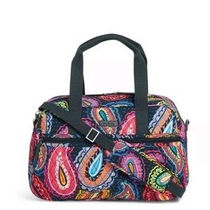 Vera bradley compact traveler in twilight paisley